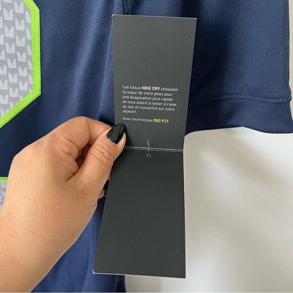 NFL/Nike, Men's 12th FAN College Seattle Seahawks Game Team Jersey. Size:M. NWT - Picture 10 of 16